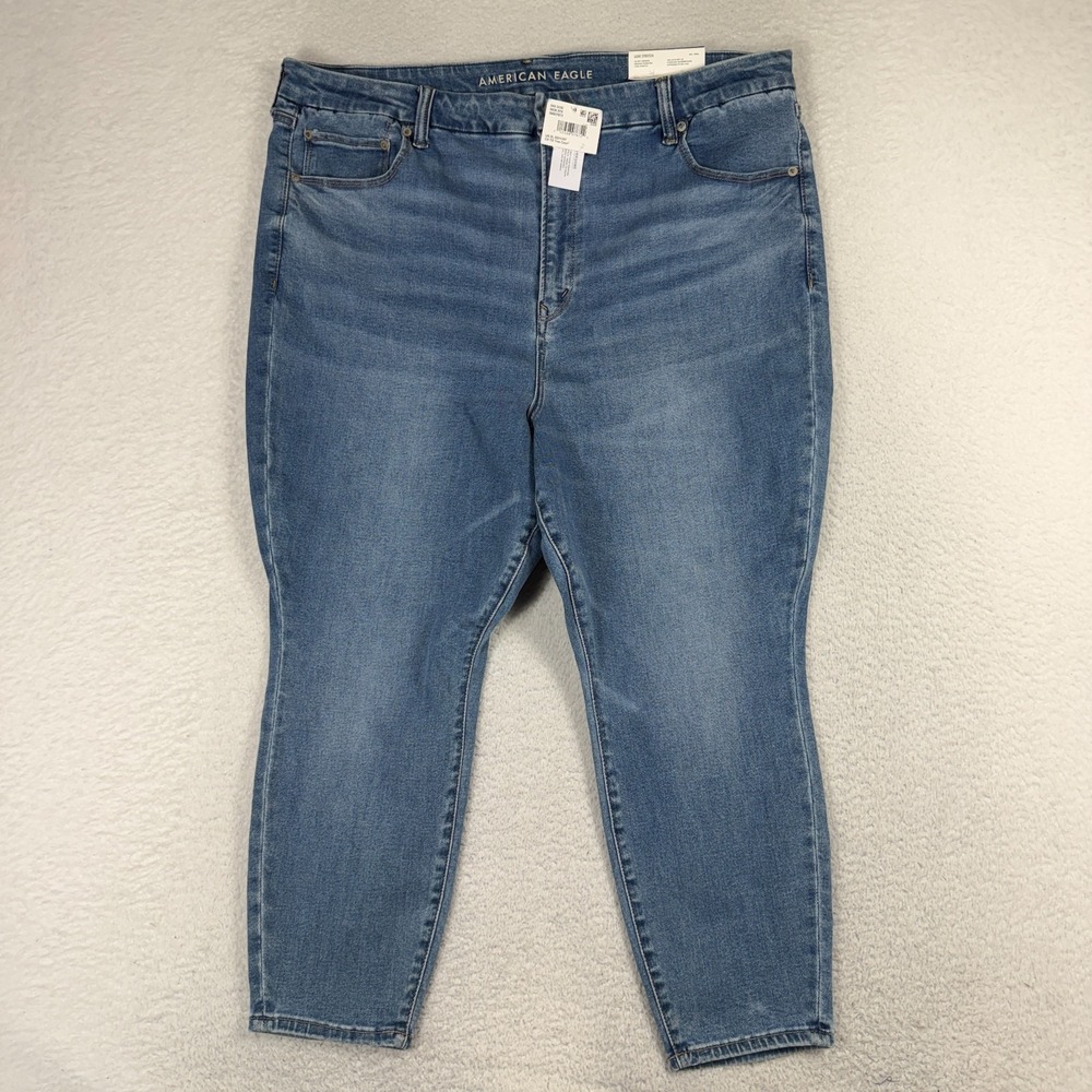 American Eagle BFF Jegging Super High Rise Luxe Stretch XL (40x23) NWT Jeans